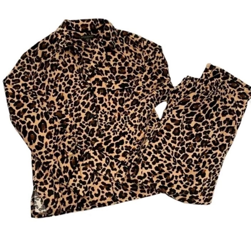 Donna Karan Leopard Print Women's Pajamas
